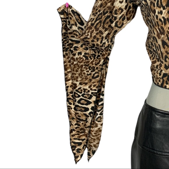 SHARIF Leopard Short  Top Size M - Picture 12 of 14